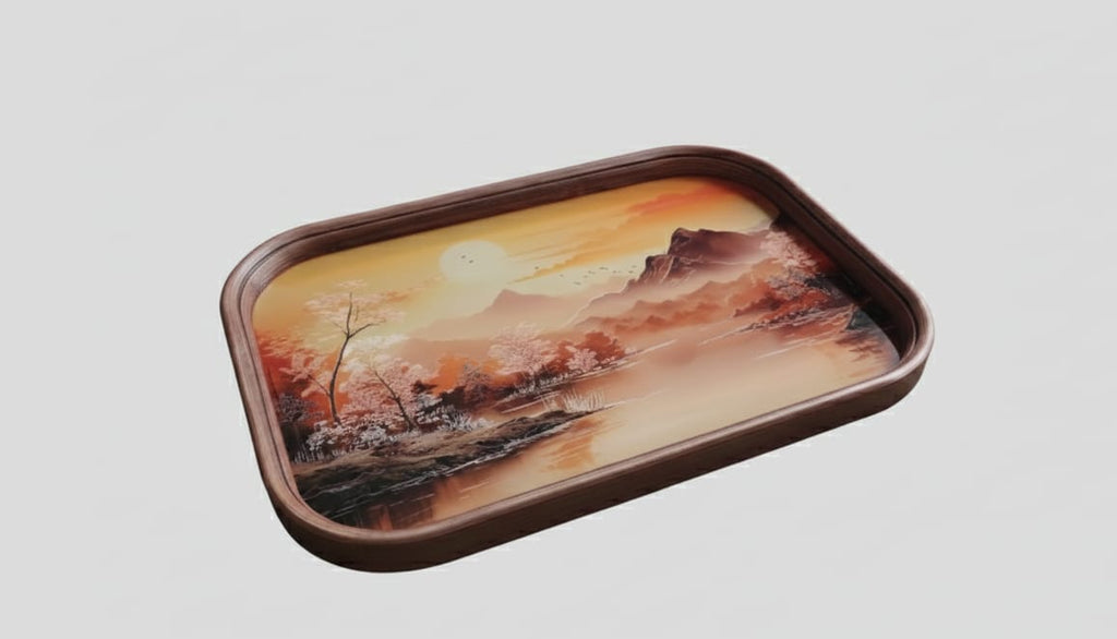 Wooden tray